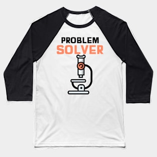 Problem Solver Science Baseball T-Shirt